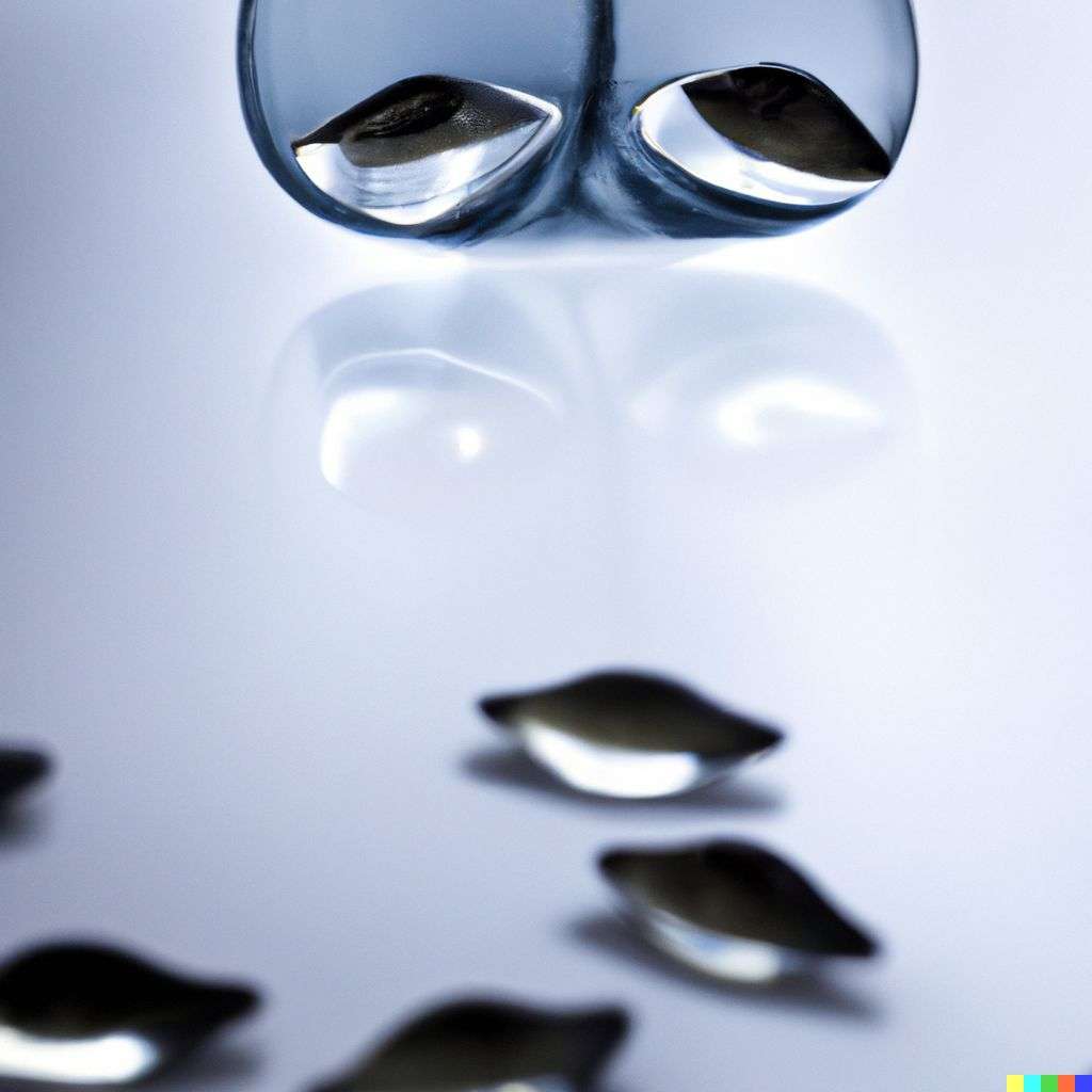 a representation of anxiety, refraction